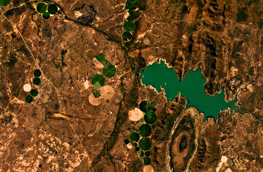 Commercial satellite imagery